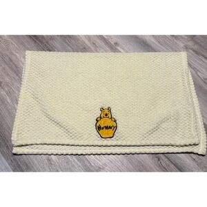 Disney Baby Winnie‎ the Pooh Yellow Plush Blanket